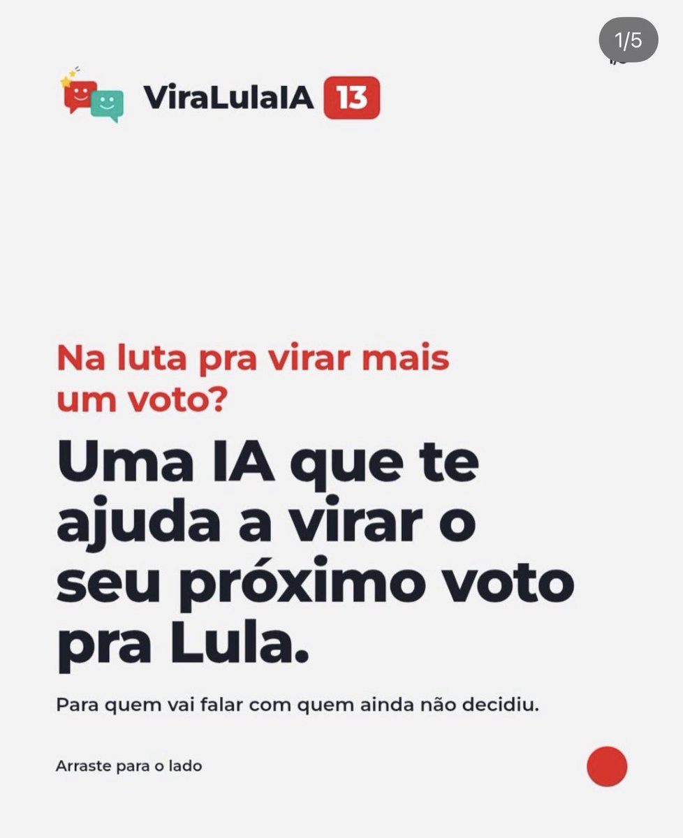 pawperbag's tweet photo. Gente, uma amiga minha designer desenvolveu uma IA junto com uma amiga dev que ajuda você a virar voto. Você manda a dúvida de algum indeciso por lá e ele te dá instruções de como virar esse voto, com links, referências e até de como abordar essa pessoa! https://t.co/XS6sW611iq https://t.co/BbwUBe8W8H