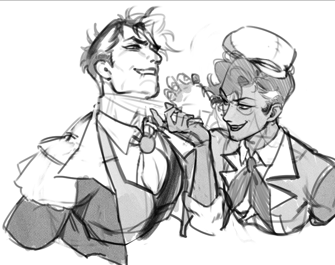tatabaes's tweet photo. VERY messy sketch of murdermedia pirates https://t.co/Co5rekkVyC