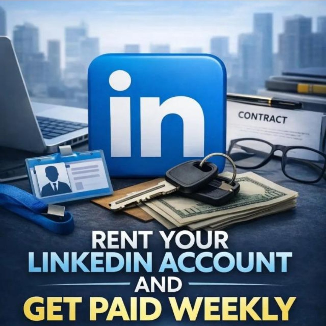obialuneze's tweet photo. We rent your linkedin account to expand our network and business relationships 
Account must be 1yr old and have 100+connections

We pay weekly 

If you meet any of those conditions you can send dm or join our Whatsapp channel

https://t.co/qWjeg3NHG1 https://t.co/HE32JKa4cy
