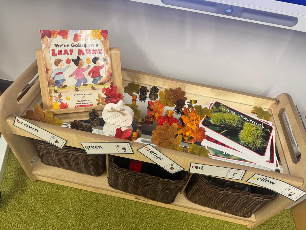 olive_bolton's tweet photo. Autumn is here… #EYFS #StoryHooks #ContinuousProvision #WeAreStar #Ambition #Teamwork #LearningEnvironment #Inspired #LoveLearning #Autumn #Seasons https://t.co/RMde9QTLXh