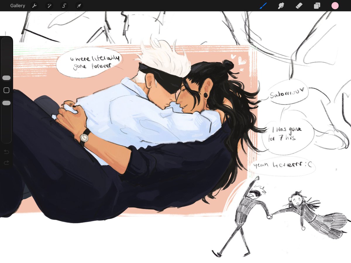 phoebeedoodles's tweet photo. feeling normal about them 

#jjkfanart #satosugu https://t.co/m1OXKrrPrS
