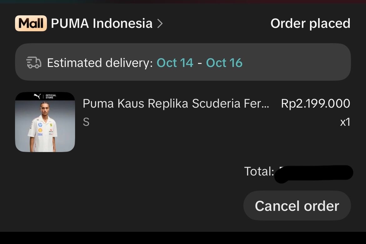 lestappian's tweet photo. gabisa nonton ke sepang dan sgp jadi beli ini sebagai ganti nya, semoga nyampe sblm bday charles 🫪 https://t.co/zlv2zI8ww4