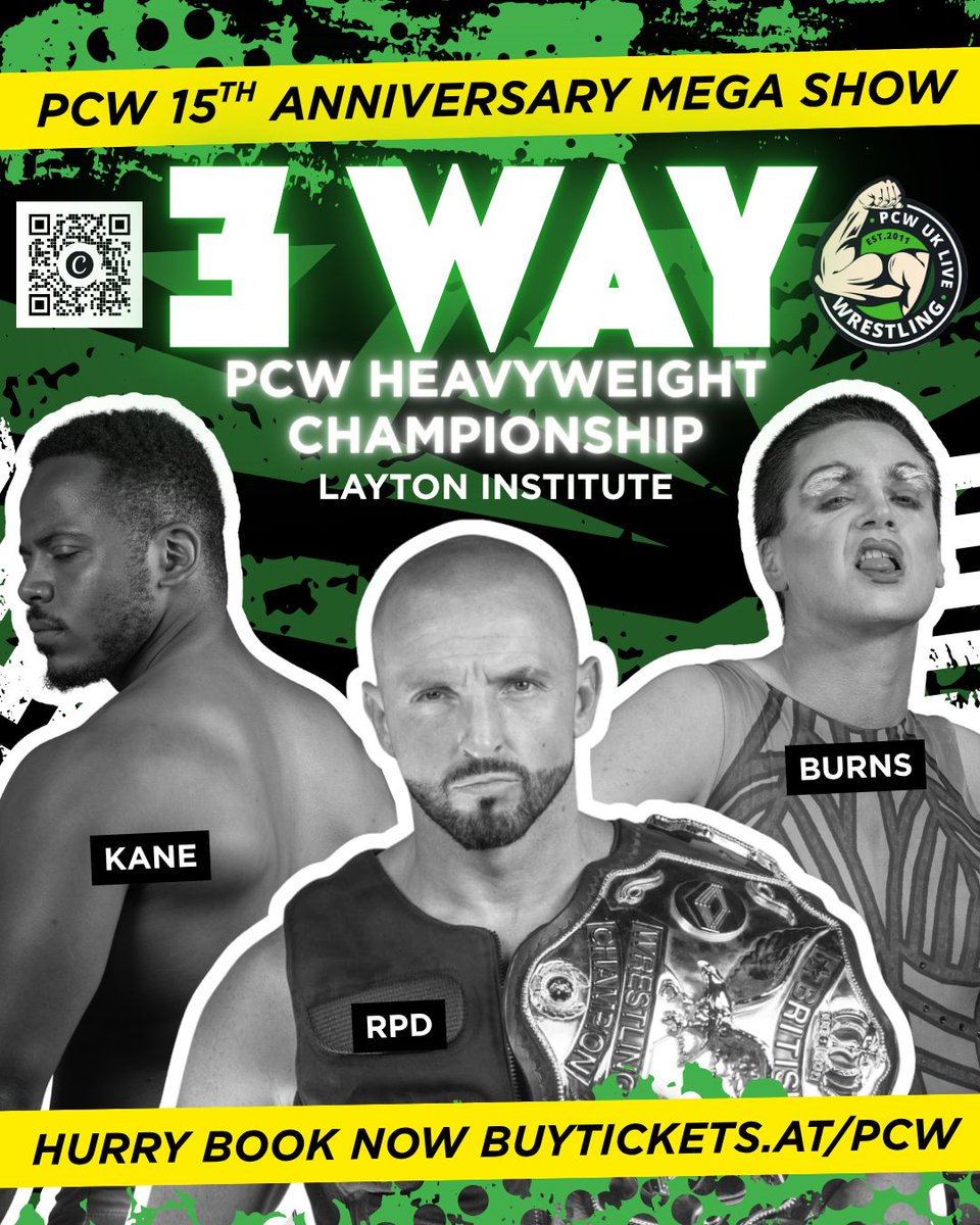 PCW_UK's tweet photo. 👑 A KING FIGHTING TO KEEP HIS THRONE…
⭐ A RISING STAR READY TO RIP IT AWAY…
👑 AND A QUEEN STEPPING INTO HER FINAL SWAN SONG…
Three stories. One championship. One massive night.

🔥 PCW 15TH ANNIVERSARY
🎟️ BOOK NOW
👉 https://t.co/rkJeL9hU9B https://t.co/L5Nn7fKnlS