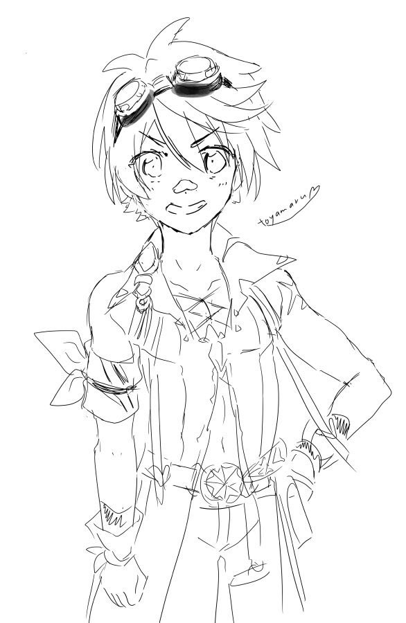 toyamaru39pale's tweet photo. フォロワーさんから タブレットが使えるか試し書きしてみてーと言われたので試し書きしてみた手グセ満載のベネットをこっそり深夜に上げておく

(描けるけど、描きにくかった…) https://t.co/wAARDtkEmL