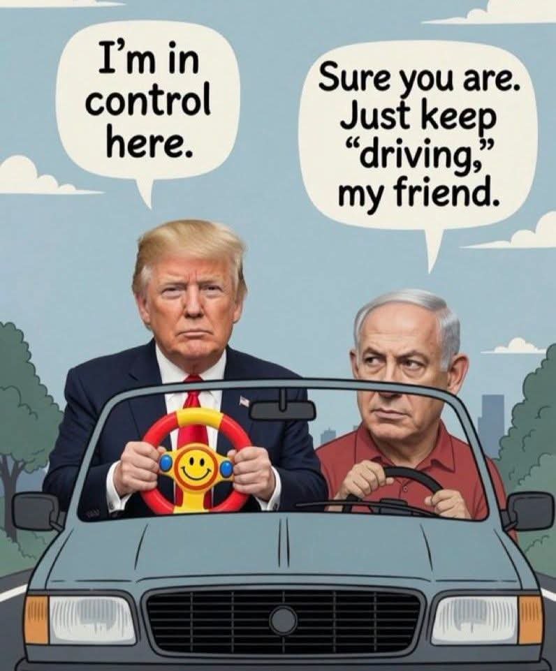 SimonW_Van's tweet photo. @WhiteHouse Stop gaslighting.  Zionist puppet https://t.co/z9g3Fe57p6