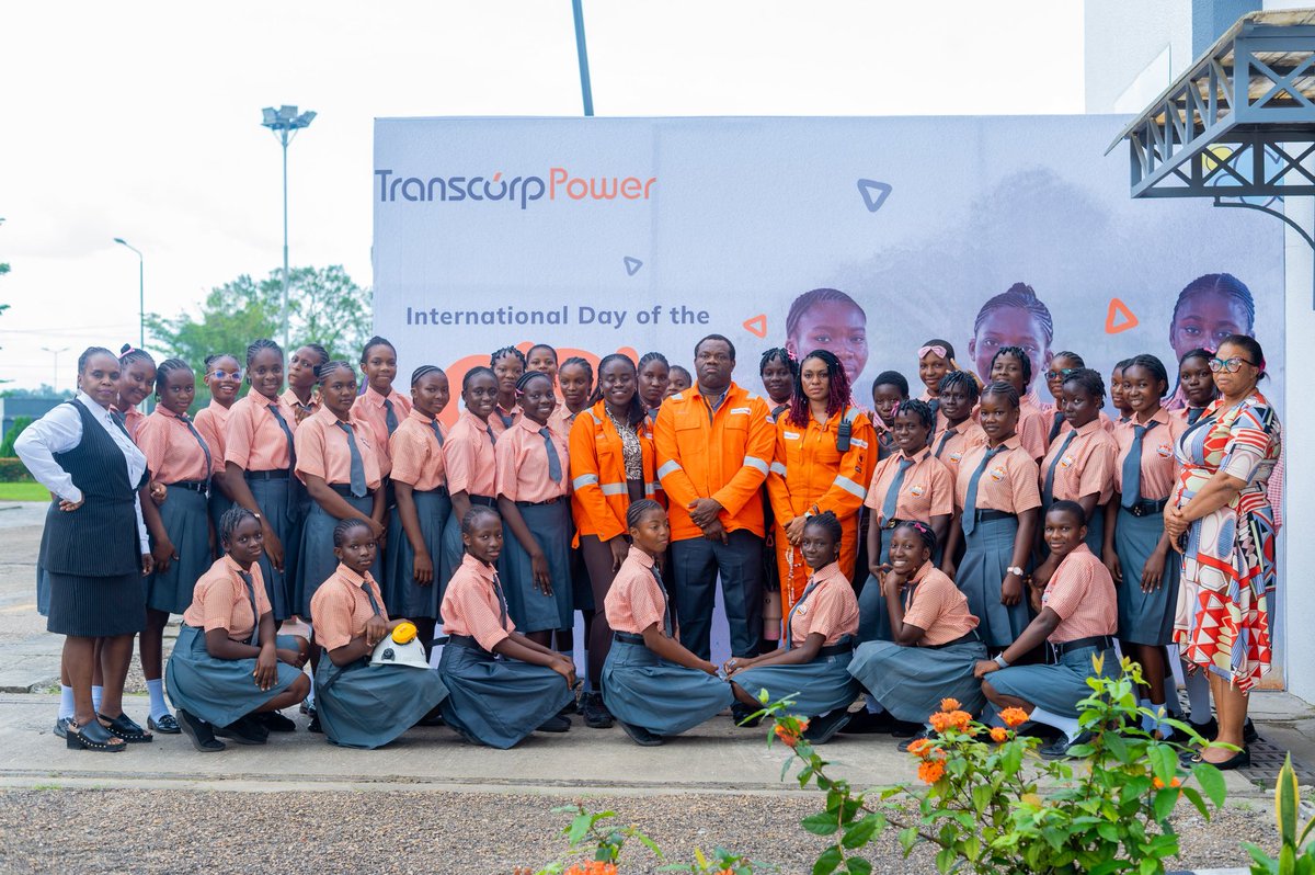 Transcorppower_'s tweet photo. Earlier today, we celebrated the International Day of the Girl Child with the senior students at Transcorp Power School.

A key highlight of the celebration was a session with our President Group CEO, Mrs Owen .D. Omogiafo, OON, who engaged with the students, encouraging them to look beyond limitations and pursue their aspirations with confidence.

At Transcorp Power Plc, we believe that investing in girls today is an investment in a brighter future and we remain steadfast in our commitment to nurturing the next generation of leaders.

#transcorppower