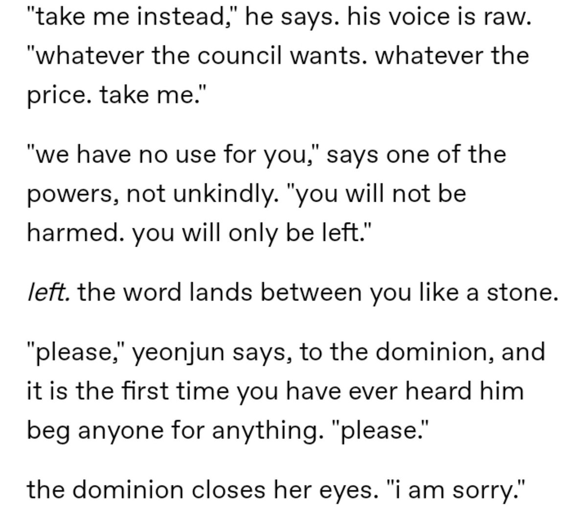 fortyunwinks's tweet photo. read this fallen angel/devil yeonjun fic, my heart hurts now
#fuckthislife #fuckeveryone #fuckthecouncil #letyeonjunhavehisangel https://t.co/CGShiJPm8X