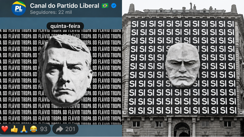 bestpromo2024's tweet photo. @TSEjusbr Isso aqui pode? Aceitável um candidato a presidência fazendo referência a ditador Mussolini? https://t.co/fpZnlUJCNg