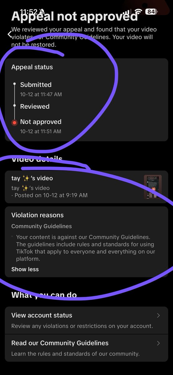taygoesmax's tweet photo. @thedreydossier I tried to share one of your videos to my TikTok story today.. https://t.co/38S2XpkZcS