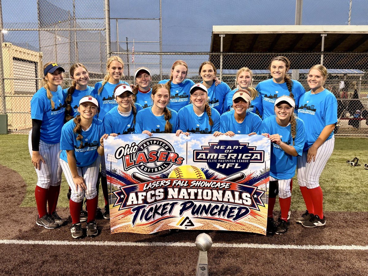 EveyWagner22's tweet photo. We got our bid into Alliance in the Laser Showcase! We went 6-1, so proud of how we competed! I robbed a homerun and had a diving catch in the Championship game. In total 10 chances this weekend with 1.000 FCPT. And 6 walks, back at it again this weekend in Sylvania Ohio! GO T2🔥 https://t.co/WU5tN84T8X