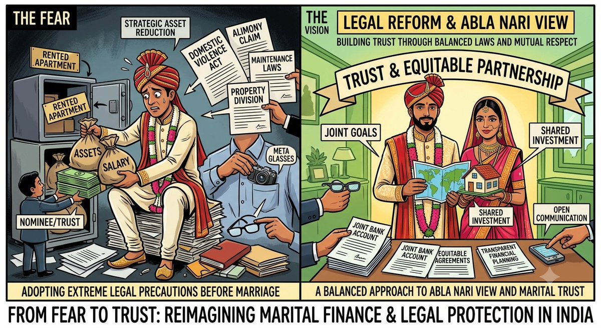 savehusband498a's tweet photo. if indian men want to marry indian women they should remove all assets from their name. start taking salary in cash or DD. start living on rented house. start wearing meta glasses. start wearing 2 pocket shirt in case of men need to record evidence using pocket camera. https://t.co/QHChht4EUW