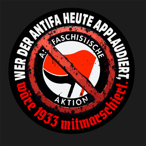 lodschig's tweet photo. #FCKANTIFA https://t.co/5Ye7LAhY8L