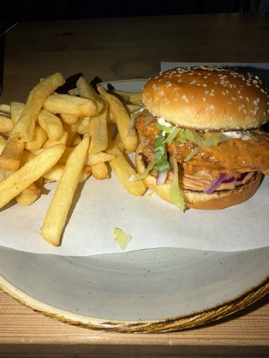 SBEPod's tweet photo. Pre-match scran from @SkyBlueTavernPH consumed. Off to the CBS to cheer on the lads! 🩵

#PUSB https://t.co/MAYcbekUEW