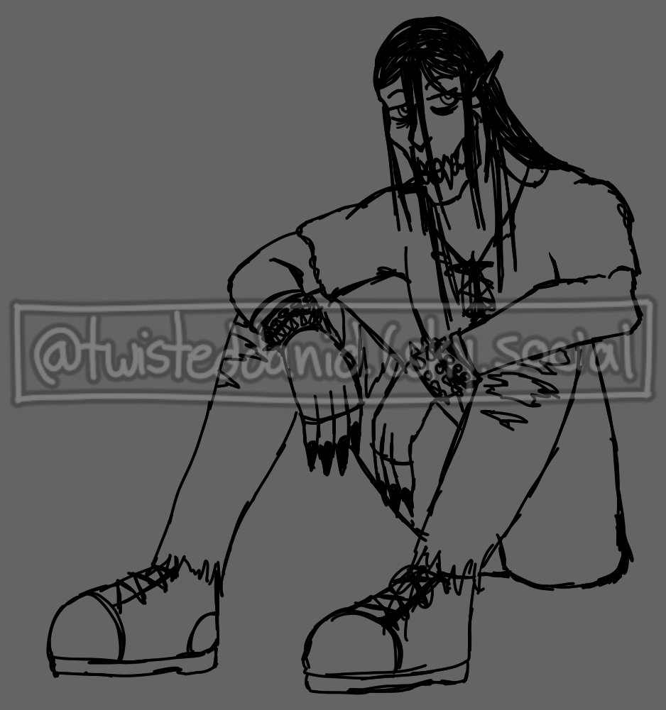 TwistedDaniD's tweet photo. "Don't pity them, honestly, some of them make it work." -Big D
Thought about Pyotr in alt fashion, and I had to draw it. https://t.co/qCJvhtgBG2