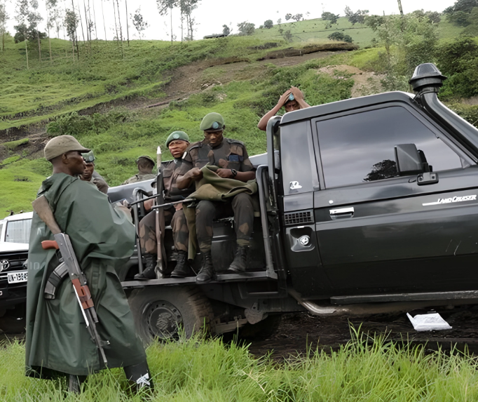 Newsupdateer's tweet photo. Des affrontements entre #Wazalendo-FARDC et #M23-#RDF Forces de Défense Rwandaises ont été observés dans plusieurs localités à Kanyaru, dans les axes #Rubaya et #Ngungu dans territoire de Masisi au Sud-Kivu. Les attaques des M23-RDF à #Kibabi ont été déjouées par les Wazalendo https://t.co/qRonYXcSKb
