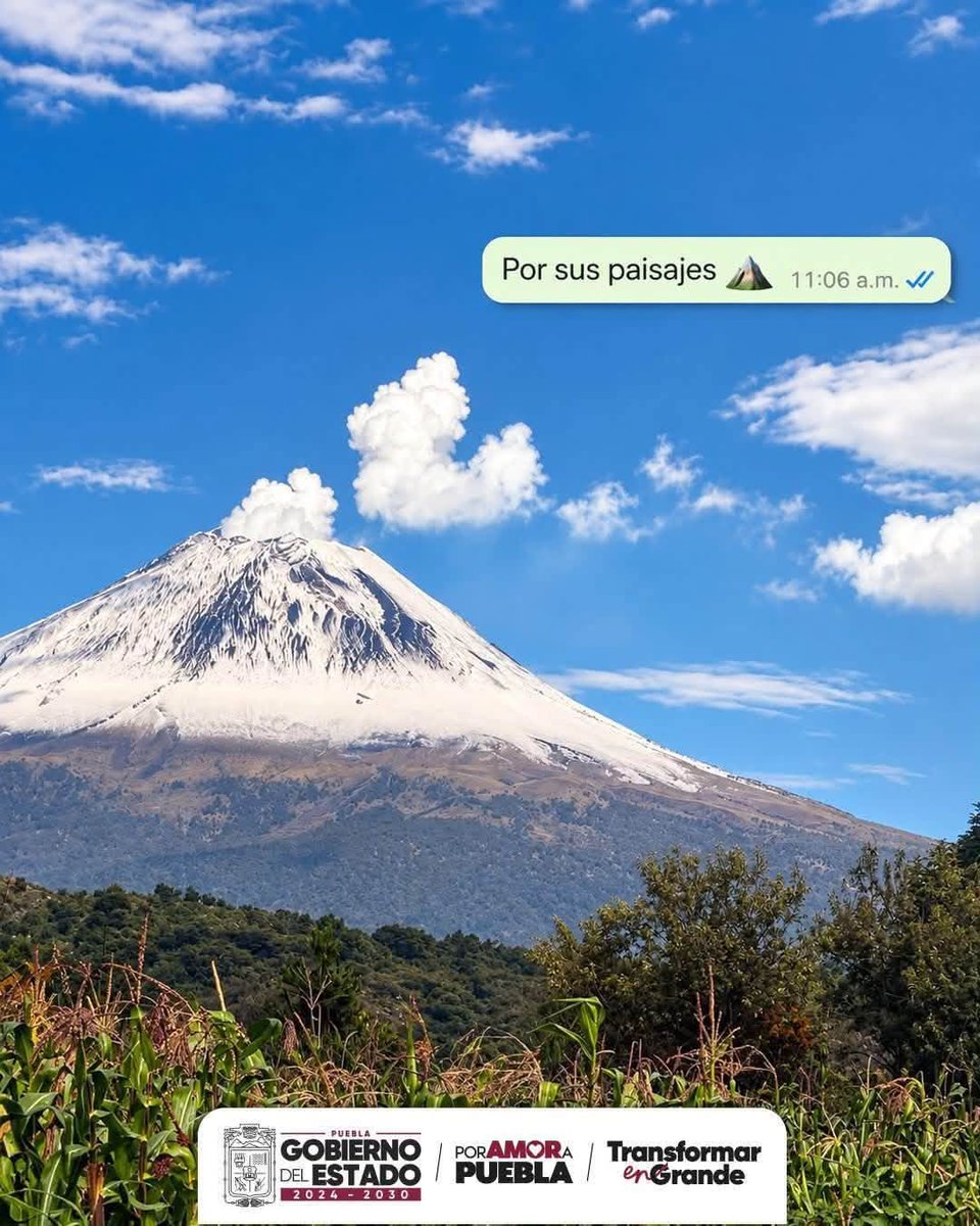 SICOMAtlixco's tweet photo. Puebla tiene mil formas de enamorarte.
¡Te esperamos en el Latido de México! https://t.co/B12rVSR4OH