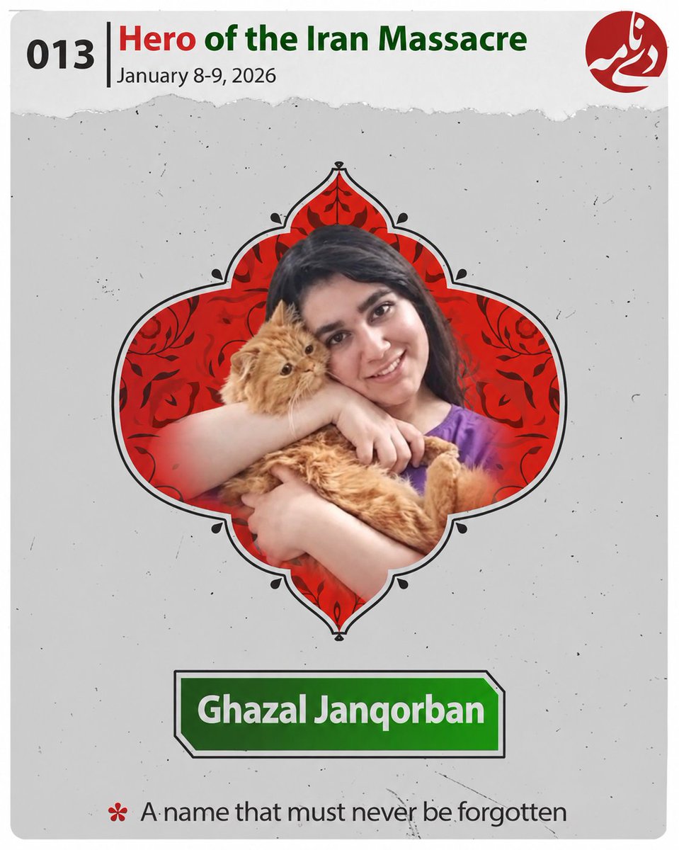 deynameh_eng's tweet photo. 1/12
Everyone knows Ghazal will never come back.
Everyone except Leo.

Cats have no calendars.

For Leo, January has never ended. He still watches the door, waiting for Ghazal to return and call his name. https://t.co/JYu440hPm8