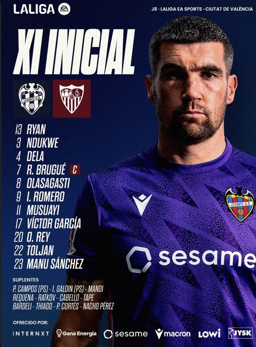 JoueursBE's tweet photo. Yanis Musuyai (2007) est TITULAIRE pour la première fois en Liga 🇪🇸 ! 😍

Pour rappel, il évoluait encore avec les U23 du Club Brugge la saison passée. 🤯 https://t.co/hwPAzriEqJ
