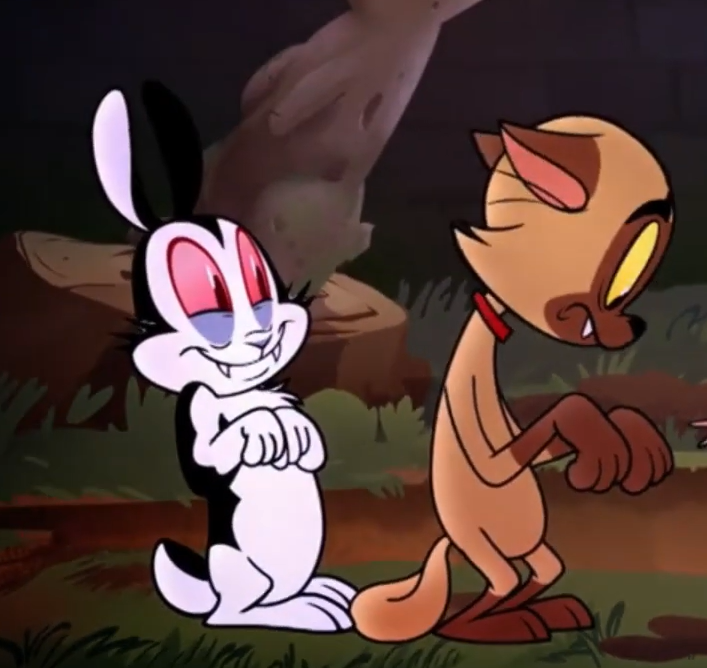 el_jescat30's tweet photo. Me siento algo confundido con la variación de tamaños de estos dos, a veces parecen casi del mismo tamaño y a veces Bunnicula está bien chiquito alv https://t.co/JTOSO45h3M