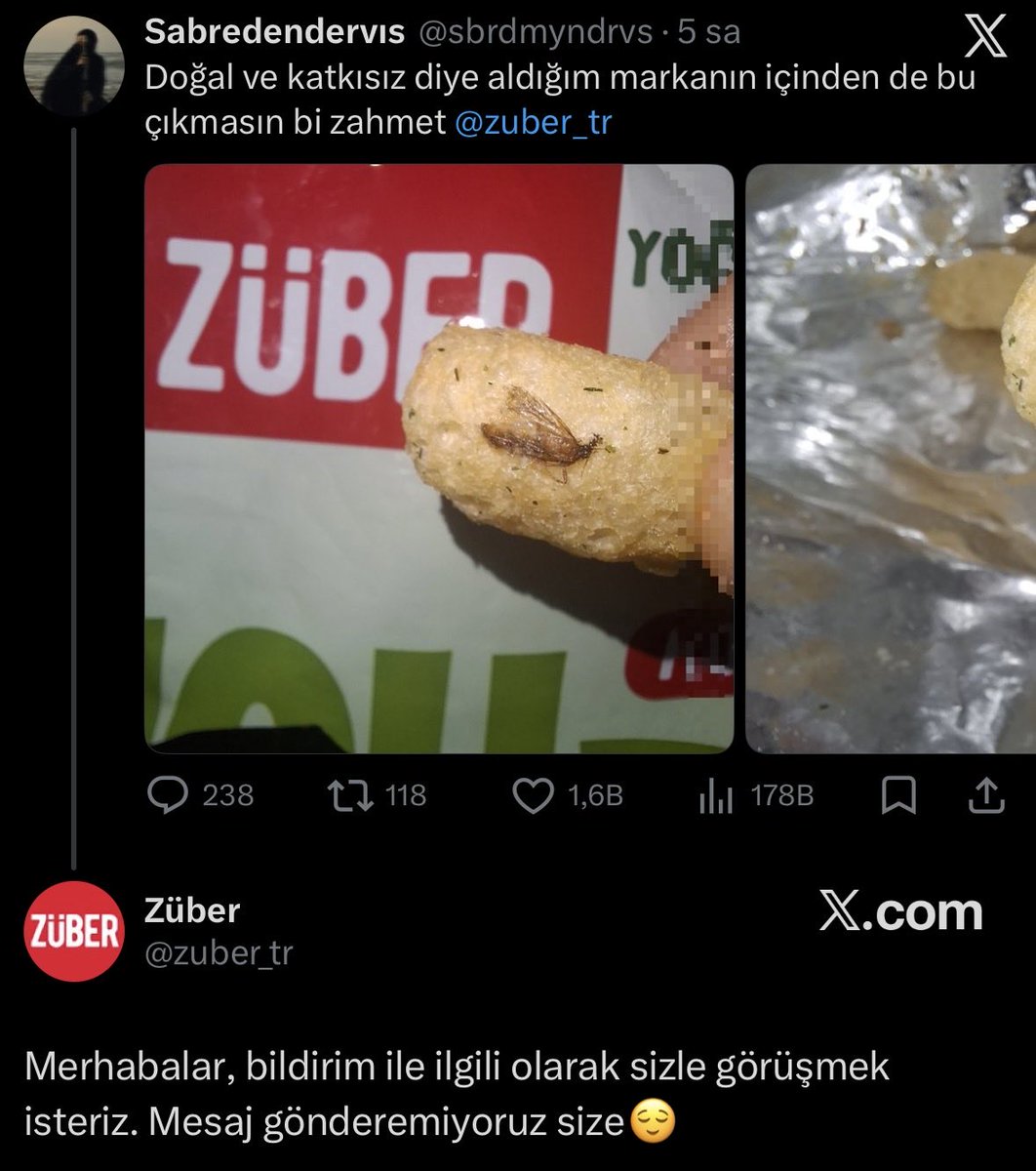 kdrozsoz's tweet photo. Tüketicilerin tamamını ilgilendiren bir soruna yaklaşımınız bu mu @zuber_tr ? https://t.co/zMBwzPPmDd