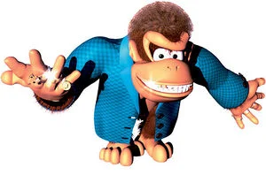 WesslingZack's tweet photo. @MeltingMan234 It's too bad Swanky Kong never appeared as a statue in Bananza, especially since his appearance in The Super Mario Bros. Movie, I feel he's just been forgotten and neglected by Nintendo way too long, it's time he made an official comeback in the next Donkey Kong game. https://t.co/c3QNwrtzPx