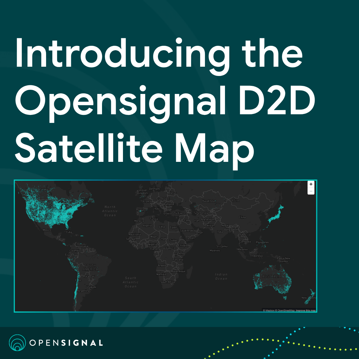 opensignal's tweet photo. Direct-to-device (D2D) satellite connectivity has moved from ambition to commercial reality. Standard smartphones can now connect directly to satellites with no specialized hardware, closing coverage gaps that terrestrial networks haven’t yet been able to fill. For operators, regulators, and device manufacturers, it represents one of the most consequential shifts in telecommunications in a decade.

A new way to track global D2D consumer adoption
Opensignal has spent over a decade tracking how mobile networks actually perform for the people using them. Now we're turning that same lens on D2D, giving operators, regulators, and analysts a real-time picture of how global consumer adoption is unfolding. Read the blog: https://t.co/Mu2SP6gudE

The Opensignal D2D Satellite Map is an interactive, independent view of where we see D2D live today. It's live, free to explore, and refreshed every month as new connections are detected.

#D2D #Starlink #MobileNetworkExperience #Telecom