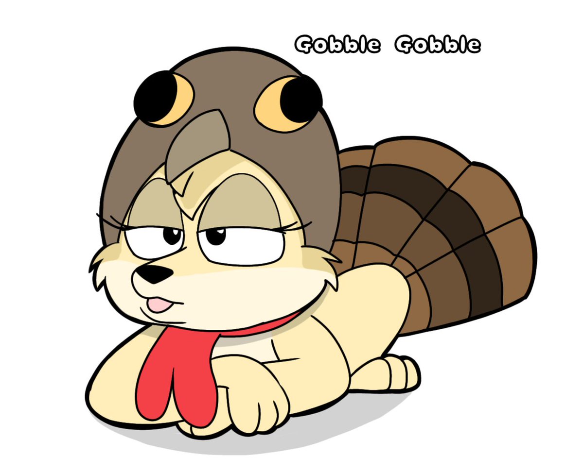 FenmicComics's tweet photo. Today is Thanksgiving in Canada.  I was actually born on Thanksgiving there for I am a turkey girl.  Though every year it'll change.  And also Happy Thanksgiving to all my Canadian fellows! 

#digitalart #art #cartoon #Thanksgiving https://t.co/n7k1zPgpEN