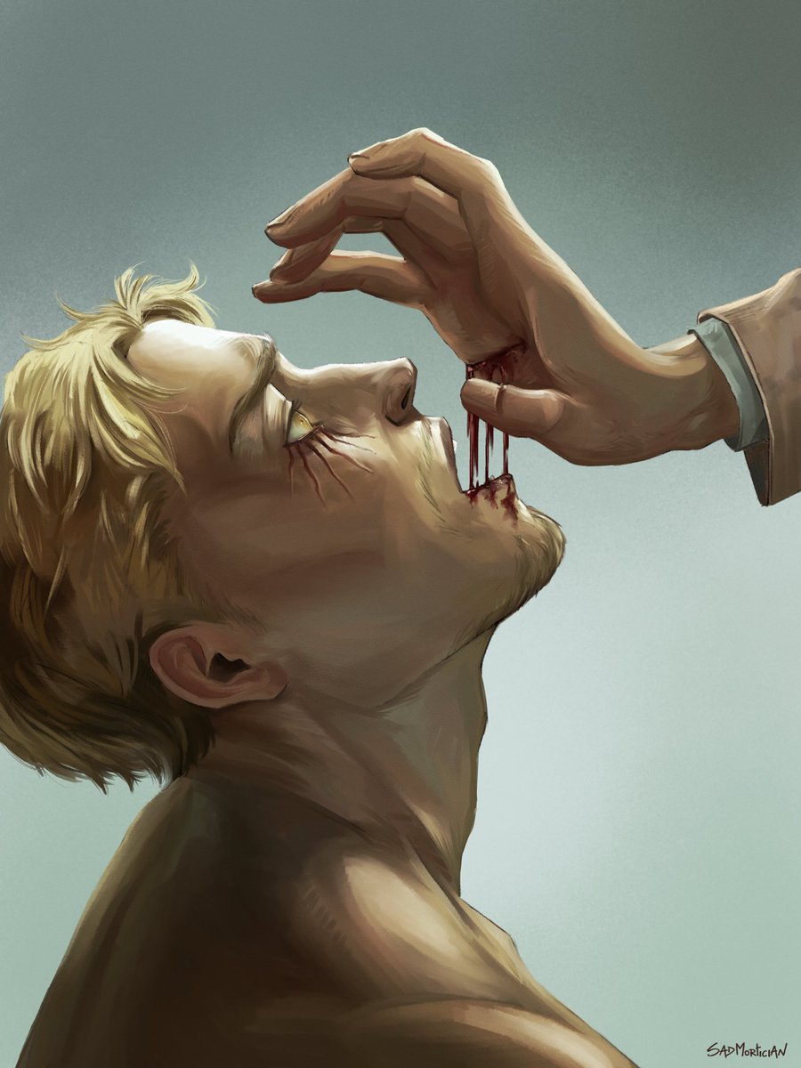 sadmortician's tweet photo. i'm the same as you 

#reinerbraun #aot https://t.co/4izuvgIm32
