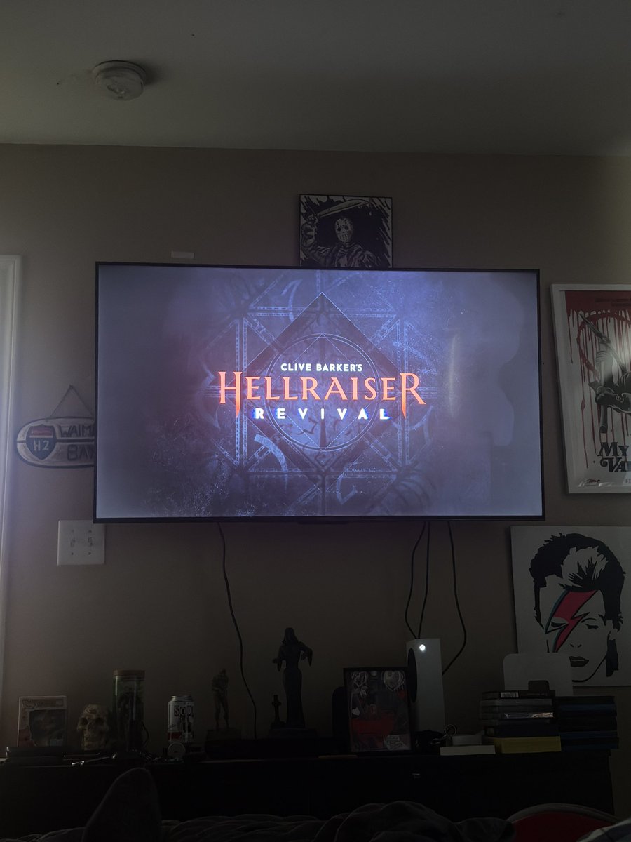 GoblinKingJosh's tweet photo. It’s finally time to play some Hellraiser: Revival https://t.co/wox6cplZTr