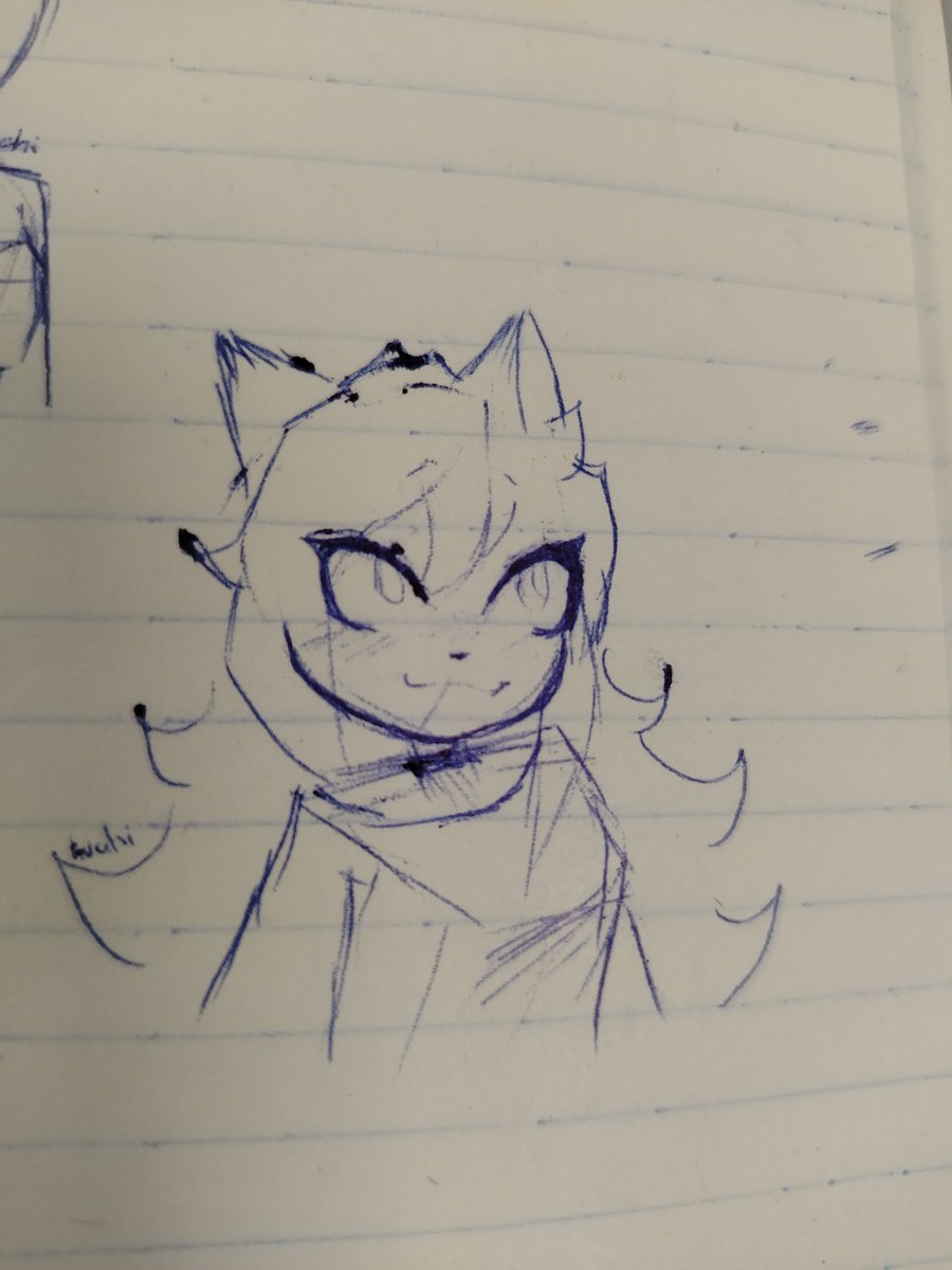 luchi_gx's tweet photo. Nuevos dibujitos durante mís clases :3 https://t.co/iP1GntRuu1