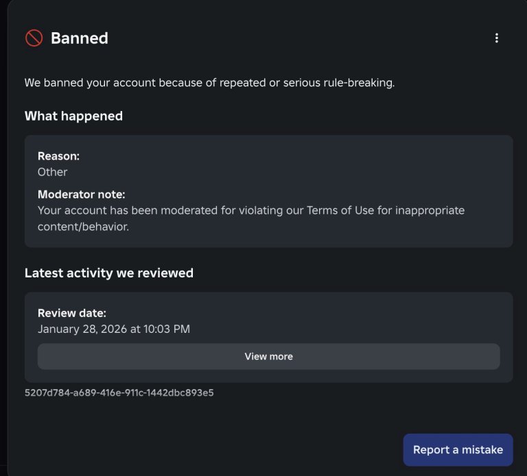 zeku1040341's tweet photo. I am zeku, and this is my story on how i was unfairly banned off of roblox for 9 months straight. I even sent an midr and they denied that as well, everytime i appeal, they just ignore me and stall me. Heres the proof https://t.co/Jus8IYhgMu
