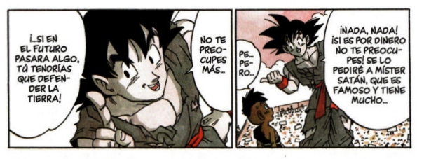 XLR8_MEOW's tweet photo. @jienchi305 en el final del manga, cuando Vegeta y Bulma se reúnen con Goku, está entrenando con Goten, y tambien se ve como entrenaba a pan, asi que si estaba preparando a las siguientes generaciones https://t.co/vsLrbogW8R