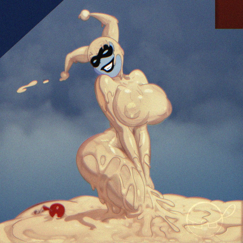 FakeIlustratr's tweet photo. Cream-pied  Harley🃏 🖤 ❤️ 🤍 ♦ https://t.co/zKWSsE3dZV