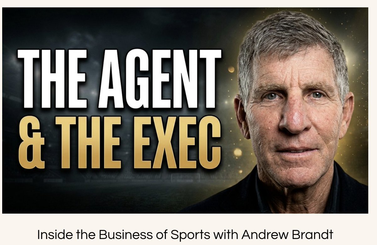 timcaple's tweet photo. https://t.co/4XxoCbALmo New edition out now "Smarter About Sports" with former agent, Green Bay Packers exec #NFL pundit journalist author + lawyer Andrew Brandt who has seen every angle of sport and negotiation in a 5 decade career watch or listen https://t.co/yyCWr3THGw https://t.co/e5yoRfaCBO