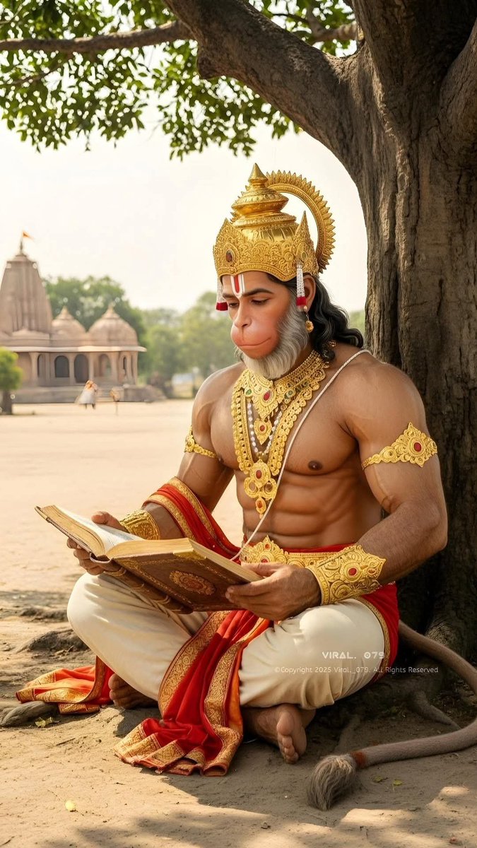 IGRAJPUT9's tweet photo. 🏵️🌷🌷सुप्रभात 🌷🌷🏵️
मंगलमूरत मारुतनन्दन।
सकल अमंगल मूलनिकंदन।।
पवन तनय संतन हितकारी।
हृदय विराजत अवधबिहारी। 

अतुलितबलधामं हेमशैलाभदेहम्
दनुजवनकृशानुं ज्ञानिनामग्रगण्यम् |
सकलगुणनिधानं वानराणामधीशम्
रघुपतिप्रियभक्तं वातजातं नमामि ||

🚩 🚩जय श्री राम 🚩🚩
🚩 ‼️ जय बजरंगबली ‼️🚩 https://t.co/n98vXXoqmh
