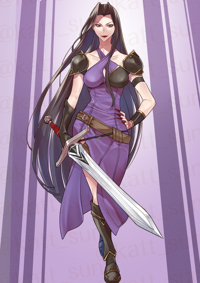 katt_sun's tweet photo. 『ファイアーエムブレム 聖戦の系譜』『ファイアーエムブレム ヒーローズ（FEH）』より地獄のレイミアです。

#ファイアーエムブレムヒーローズ 
#ファイアーエ厶ブレム　#FEH
#レイミア https://t.co/LTVkdK1xCu