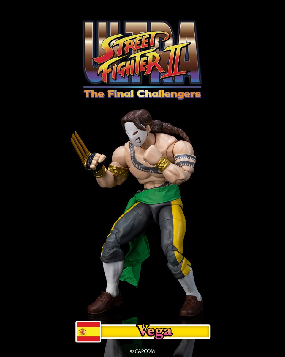 FLYGUY's tweet photo. Now revealed as Ultra Street Fighter II Vega (Player 2) action figure pre-order:

🗓️TUES 13 OCT ⌚Noon ET
Bookmark and get ready if for you.

➡️EE  https://t.co/wy1BaBCG1Z

#jadatoys #ad #entertainmentearth https://t.co/Si5zbSUWNh