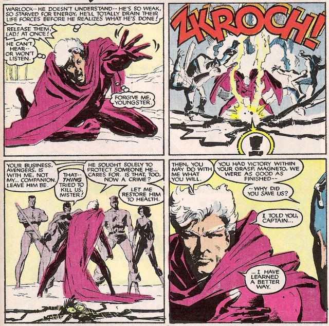 BatmanRouges's tweet photo. Reading the new mutants turned hellions arc and the dyanmic between Magneto and Warlock is so cute they care for eachother so much 😭😭😭 https://t.co/10tedZ8vPf
