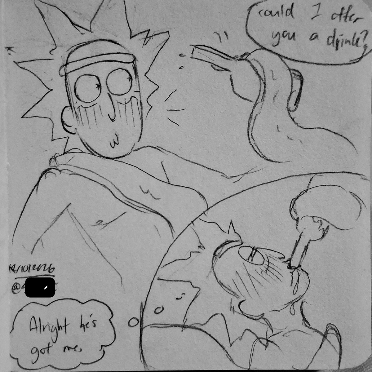 5fingerpickz's tweet photo. im not dead #nimrick  #rickandmorty https://t.co/seuw5ZaPQI