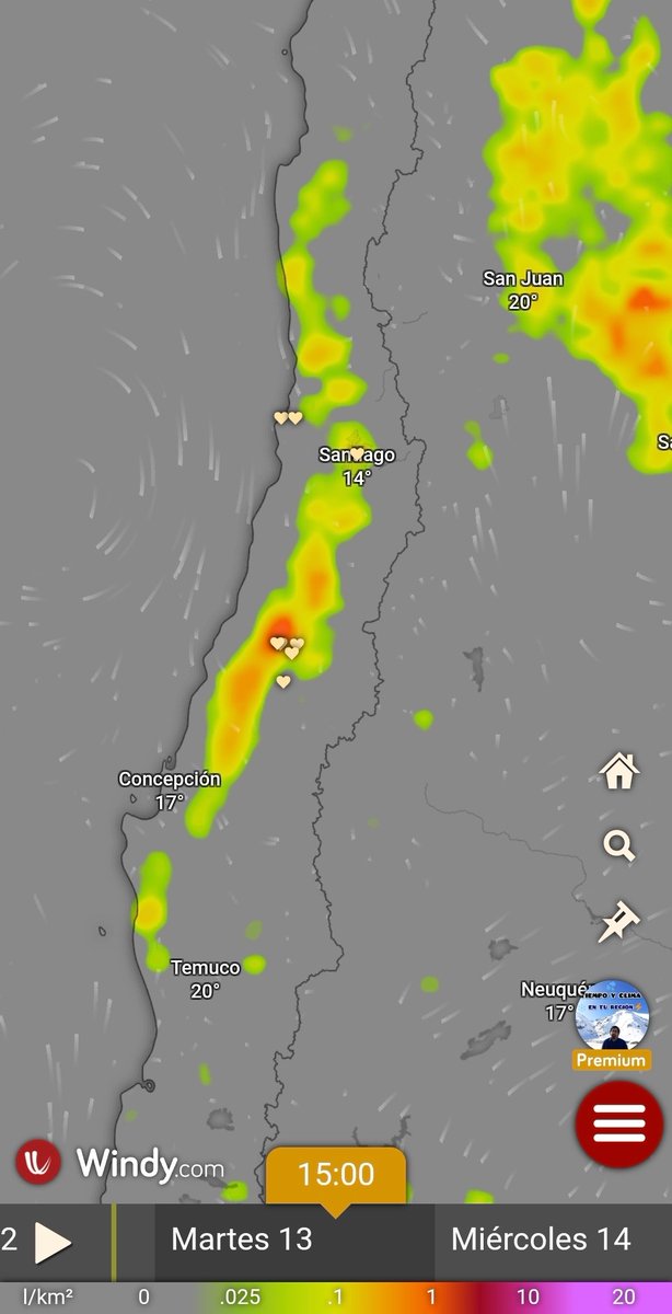 EdoWeatherman's tweet photo. Esta tarde se cumplió lo que aquí se señaló, la actividad convectiva concentrada en La Araucanía causó chubascos intensos y granizos, colapsando Curacautín, que en menos de una hora experimentó gran cantidad de agua que derivó en un flash flood o inundacion repentina.
Mañana sectores de la zona central podrían experimentar esta situación porque se ve mucha inestabilidad y potencial convectivo.