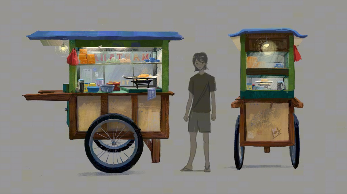 CordeliaCarla's tweet photo. Martabak date?
.
.
#digitalart #jakarta #conceptartist #visdev https://t.co/4kY3eXMOJQ