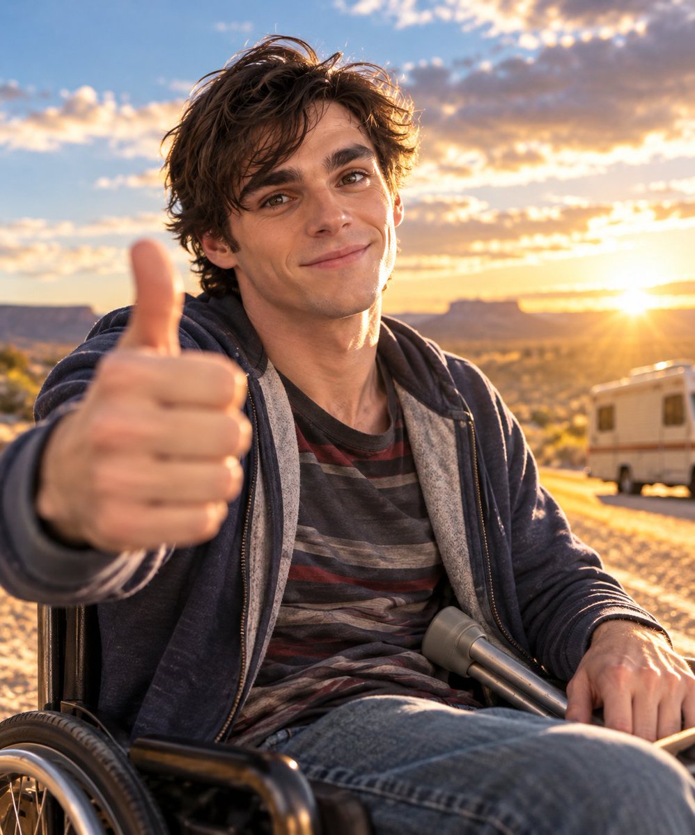 japan_nobunaga's tweet photo. A father slowly became a monster.
And the only person who refused to become one was his son.

Today, that boy is gone.
RJ Mitte, who gave Walter White Jr. his soul, has died at just 34.

I am Japanese.
To me, drug cartels and cartel violence always belonged to an ocean away. Distant fiction.

Then Breaking Bad completely shattered me.

Because the true terror was never the blue meth or the body bags.
It was watching an ordinary father let pride devour his humanity, inch by inch.

And in five seasons of greed, blood, and rotting morals, one boy desperately tried to hold the pieces of his family together.

He built a charity website just to save his dad’s life.
He sat at the breakfast table, smiling, completely unaware of the poison growing in the next room.
He loved a hero who was already dead.

RJ Mitte didn't just play a role.
Living with cerebral palsy himself, he brought a raw, fragile honesty to that character that Hollywood could never fake.

He was the conscience of the entire show.
The mirror that forced Walter White—and every single one of us—to remember what innocence looked like before evil burned it to ash.

I practically live on this platform. My world is noise, text, and screens.
Yet this show consumed me so deeply, I sat in the dark and forgot to type a single word.

The world obsessed over the legend of Heisenberg.
The black hat. The empire. The ruthless genius.

But for me, the most devastating tragedy of Breaking Bad will always be a boy on crutches, realizing the father he idolized was the devil.

Thirty-four years was not enough time.
Not for someone who carried so much light.

You deserved so many more sunsets, RJ.

Rest in peace.
