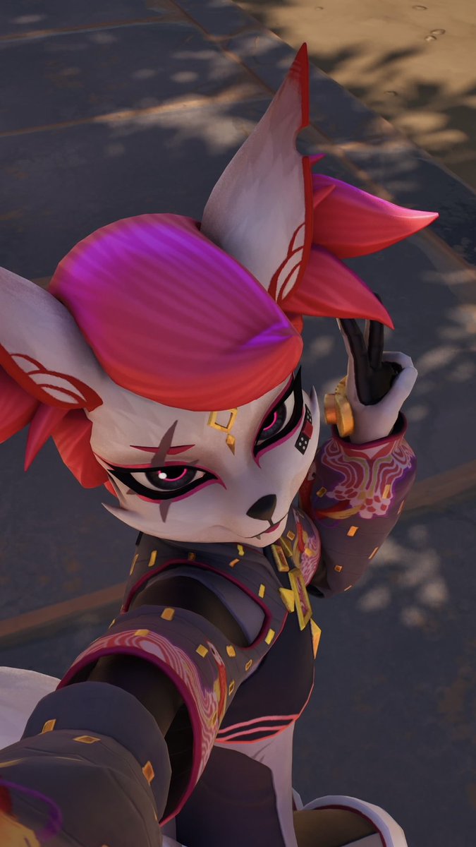 ZachTheFox's tweet photo. Took more pictures of the pretty fox gal ๐ #Fortnite #kimiko #kimikofivetails #kimikofortnite https://t.co/gTeUOgm5Nx