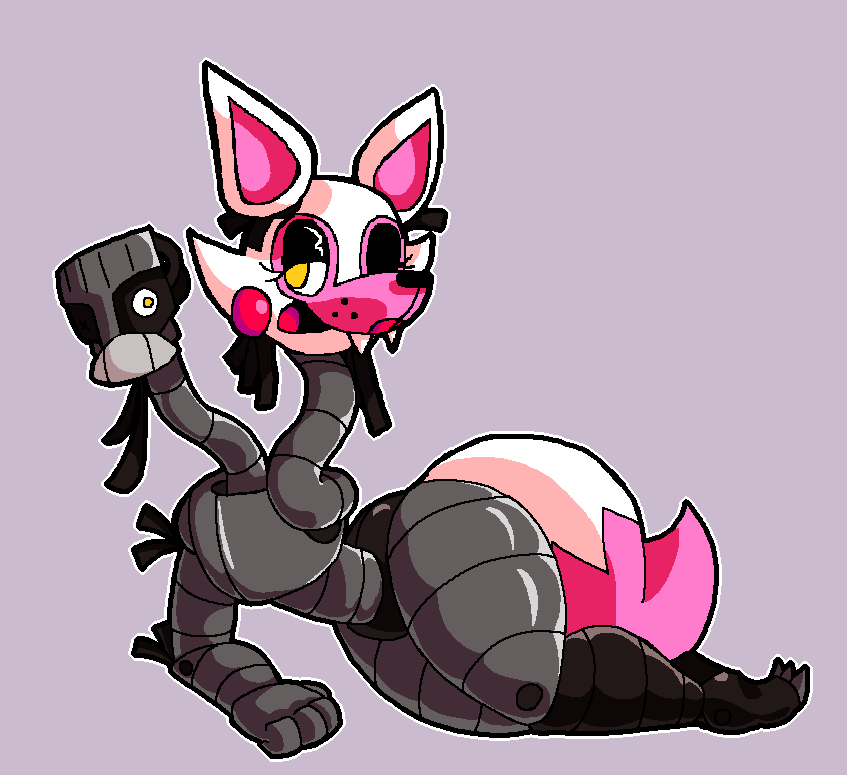 BurntToastBlaze's tweet photo. I thought it'd be fun to try and recreate this, maybe i'll make my own Mangle design when I'm done this whole HalLOLween stuff

#Fnaf #Mangle https://t.co/gjEuMCjQeI