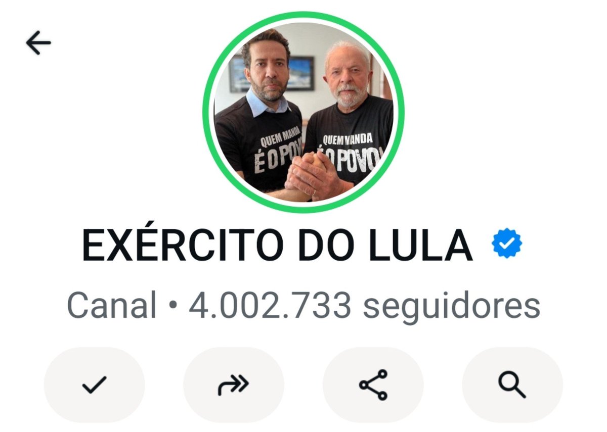 sandraselmasr's tweet photo. Ebaaaaaa! Alcançamos a meta de hoje! 
4.002.733 milhões de seguidores. 
Clique no link, clique em atualizações, entre no canal EXÉRCITO DO LULA e vamos juntos eleger LULA PRESIDENTE.
@AndreJanonesMG
https://t.co/AlQ5rrH6Wn https://t.co/xg58wT0gA3