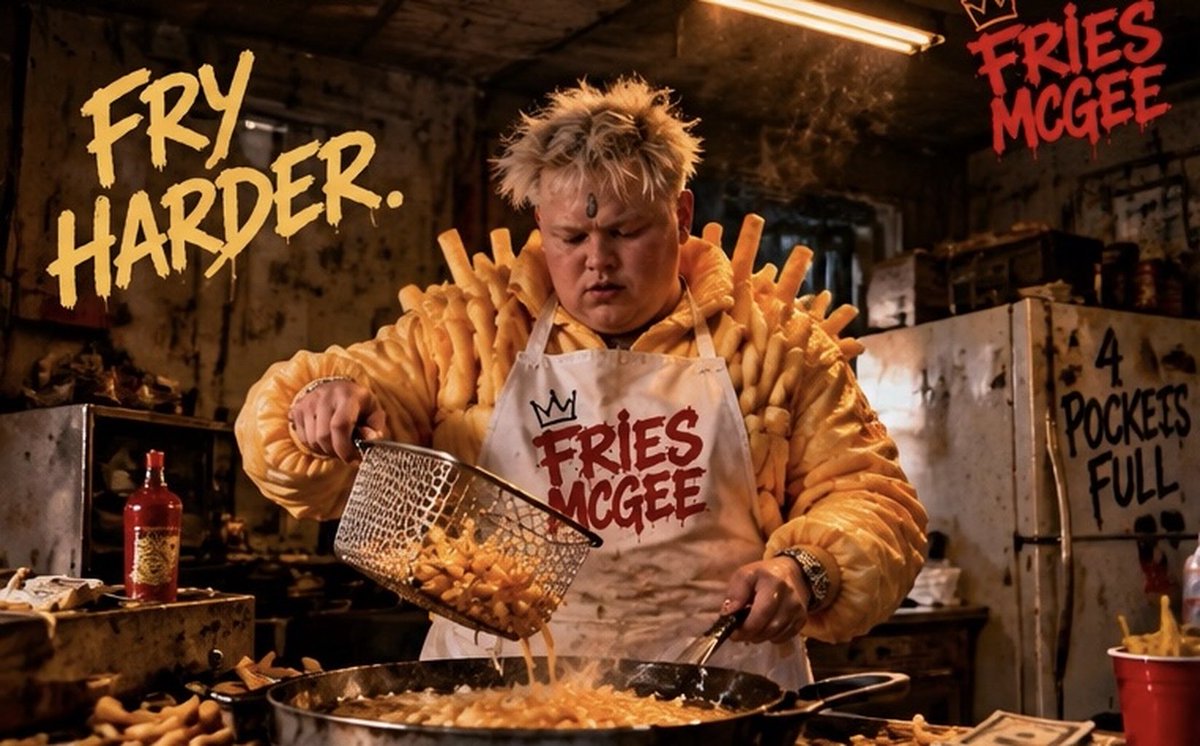 FriesMcge's tweet photo. @y0lloo The fries already in the bag twin 🍟 45X2nzjYcSf8BsE6CuaadUEJ4nRajPJFLjX1uVD6pump https://t.co/rDUFCEA6UC