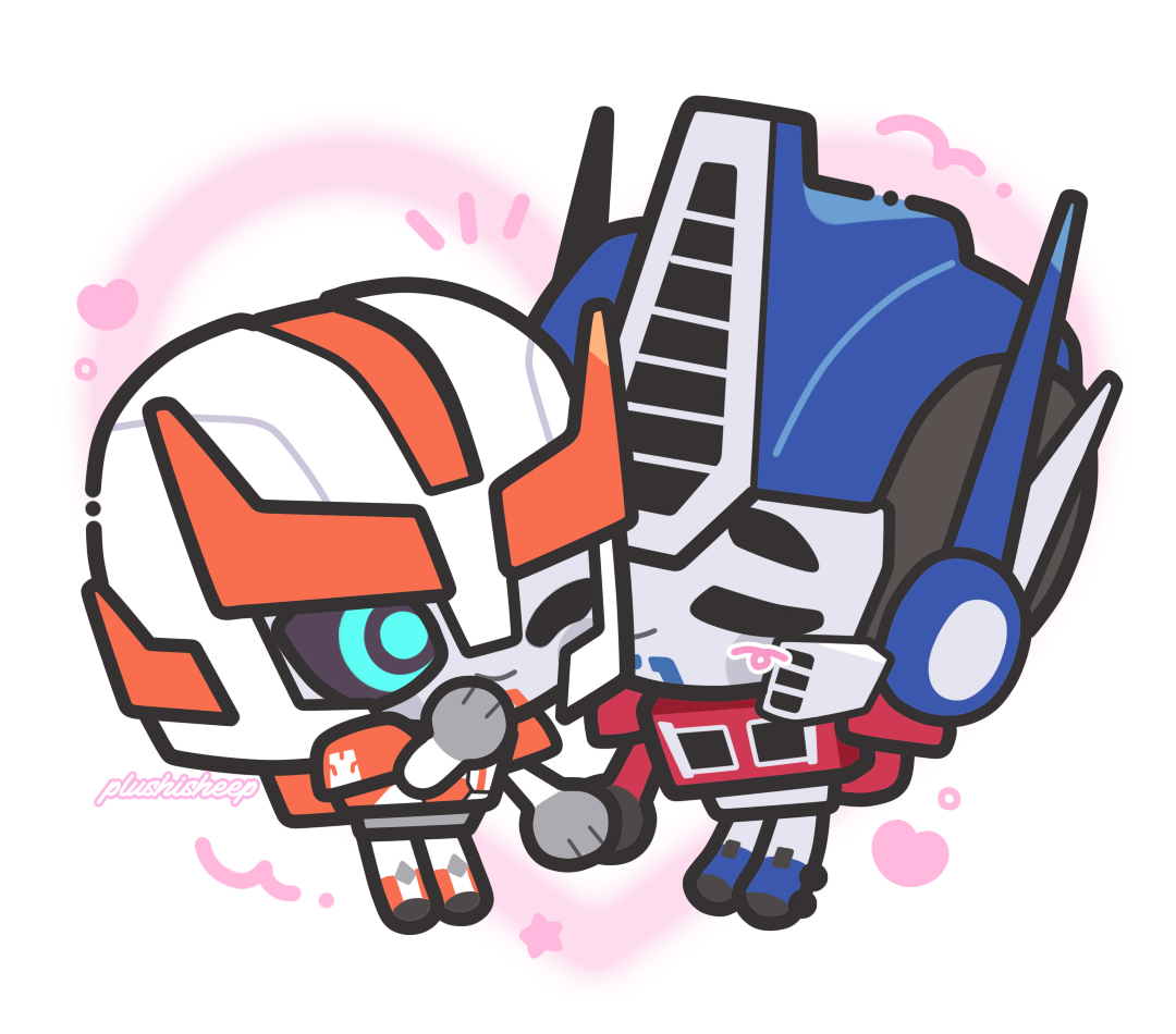 plushisheep's tweet photo. TFP Optimus x Ratchet comm 🚚💕🚑 https://t.co/cxcNU8dEE4