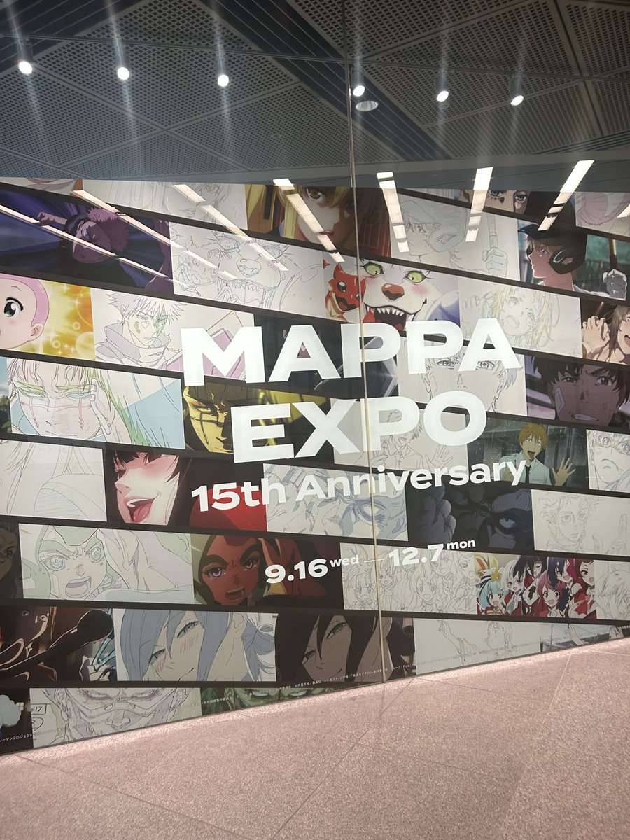 bokukotada's tweet photo. 超早朝の有楽町のMAPPA展 https://t.co/W5FbUJ4kuj