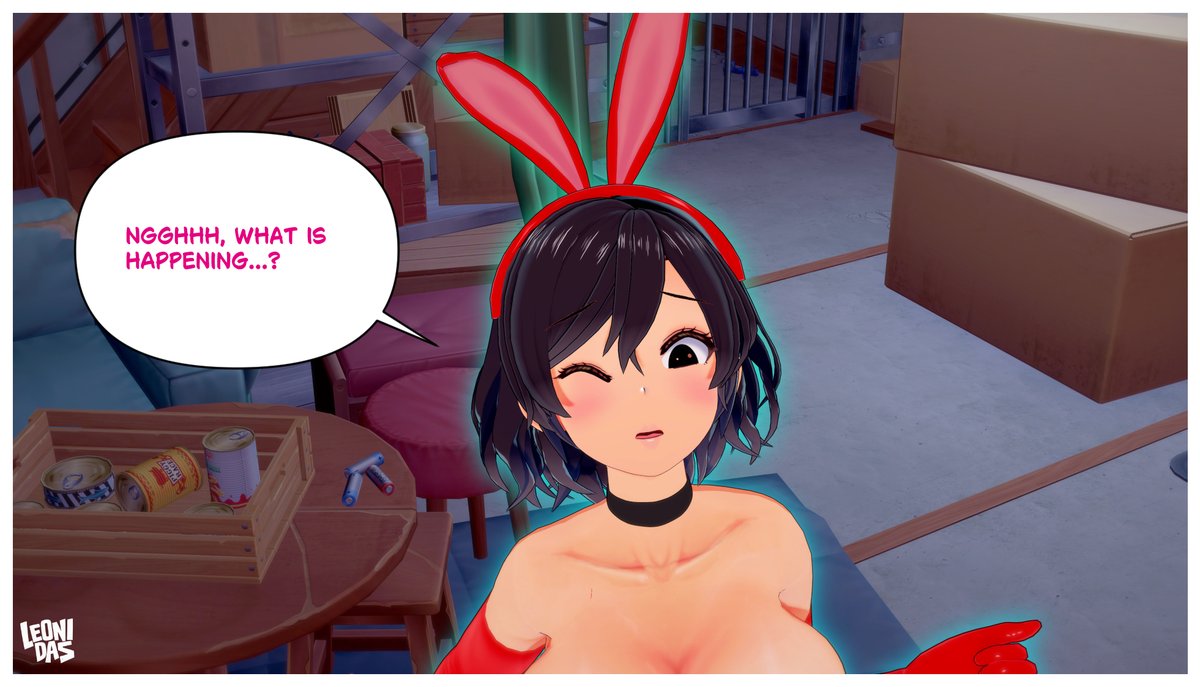 Leonidas886302's tweet photo. The Bunny costume, comission for Fallen_1  (Part 2)
#possession #genderbender #tsf #bodyswap #spiritpossession #憑依 #乗り移り https://t.co/DVz69iQbCs