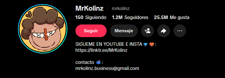 KolinzMr's tweet photo. HOLA, SOY ANIMADOR CON MAS DE UN MILLON DE SEGUIDORES Y NO ME CONOCEN NI EN MI CASA, HAGAN SUS PREGUNTAS https://t.co/0P3TksPR0Z